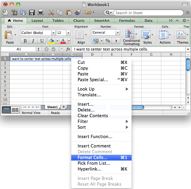 align text in word for mac